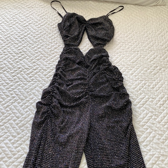 For love and lemons jumpsuit black size M - Picture 4 of 9